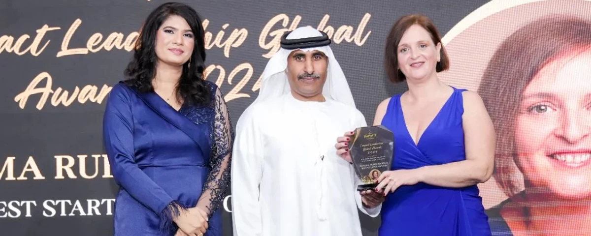 Gemma Rubio Rodrigo, Mejor Mentora de Startups en los Impact Leadership Global Awards 2024 en Dubai