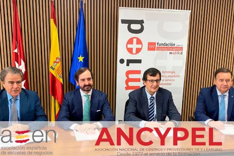 ANCYPEL firma un acuerdo de colaboración con la AEEN para entrar en el programa CUALIFICAM de Madrid+d