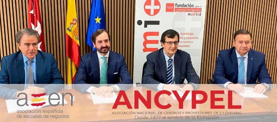 ANCYPEL firma un acuerdo de colaboración con la AEEN para entrar en el programa CUALIFICAM de Madrid+d