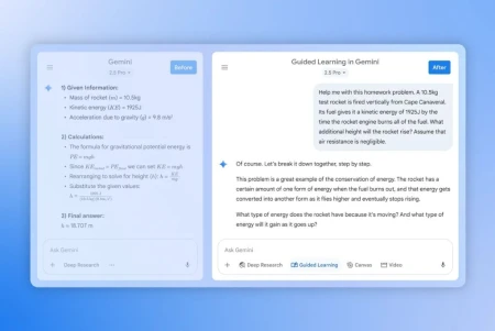 Google lanza nuevas herramientas en Gemini para ayudar a los estudiantes en su proceso de aprendizaje