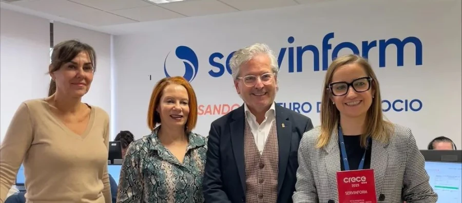 Servinform inaugura centro en Valladolid y es reconocido con el Premio CRECE AEERC 2025