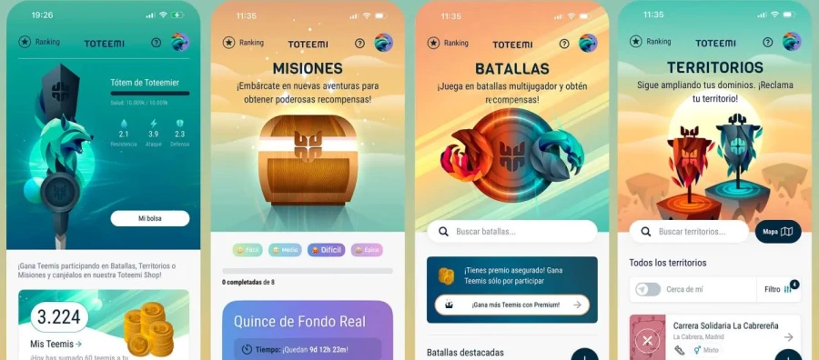 La aplicación española Toteemi lidera el sector move to earn con recompensas reales en running y ciclismo