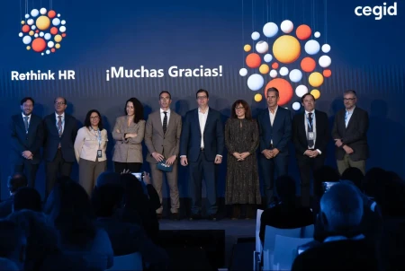 Cegid y líderes empresariales debaten sobre el futuro de la gestión de personas en el evento Rethink HR en Madrid