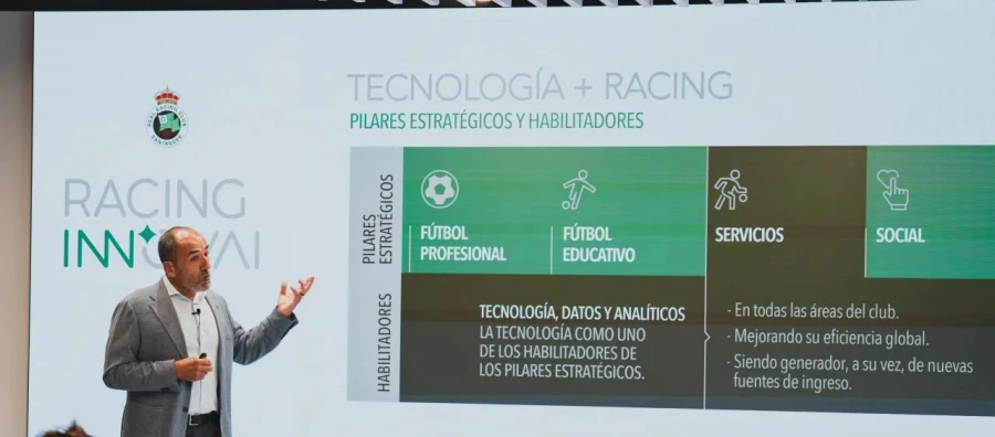 El Real Racing Club revoluciona las canteras del fútbol con la plataforma tecnológica INN360
