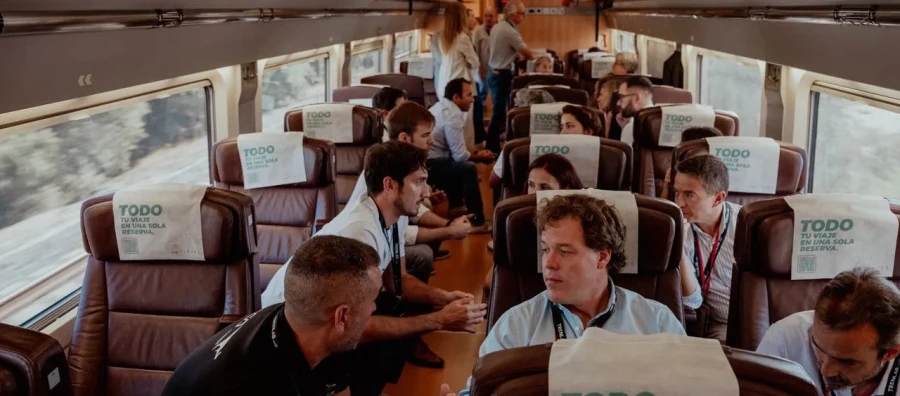 El tren AVE de Renfe conecta a empresas emergentes e inversores
