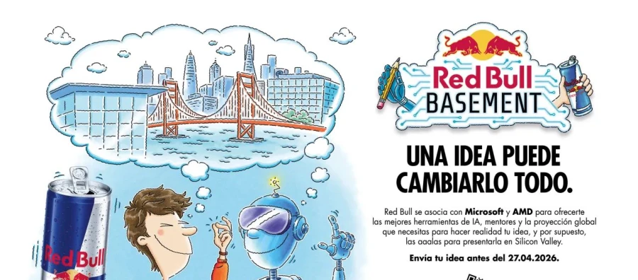 Red Bull Basement 2026 convoca a jóvenes emprendedores para competir en Silicon Valley